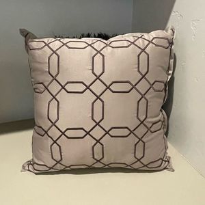 New Throw Pillow Sham Octagon Pattern 15” x 15”